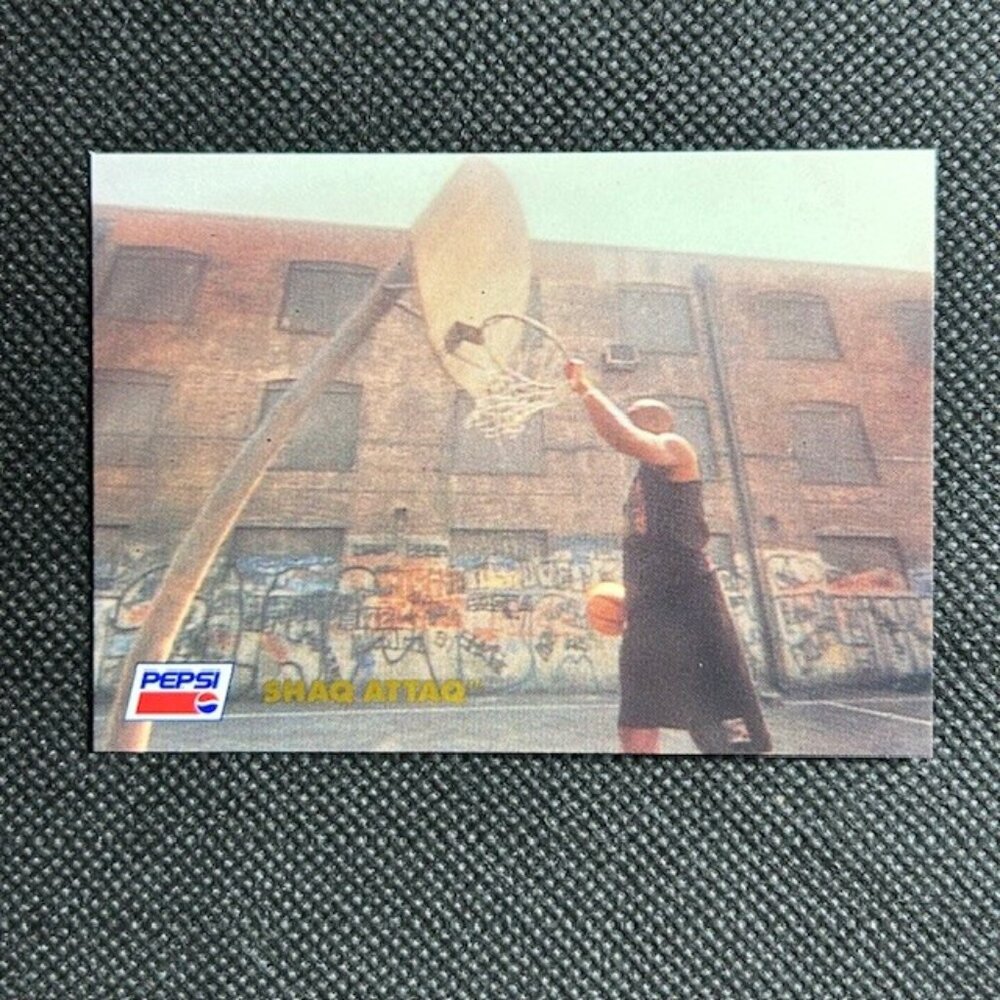 1993-94 Skybox Pepsi #2 Shaq Attaq Shaquille O'Neal HOF Basketball Orlando Magic